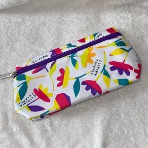 Donald X Clinique cosmetic bag
